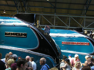 7 July 2013. National Railway Museum, York. Special reunion event. Record-breaking 